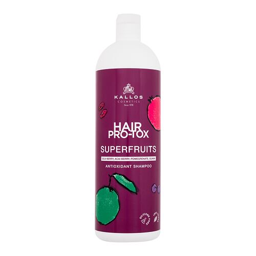 Šampon Kallos Cosmetics Hair Pro-Tox Superfruits Antioxidant Shampoo 1000 ml