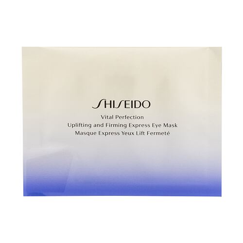 Maska za področje okoli oči Shiseido Vital Perfection Uplifting & Firming Express Eye Mask 12 kos