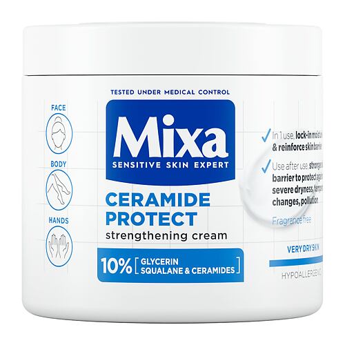 Krema za telo Mixa Ceramide Protect Strengthening Cream 400 ml