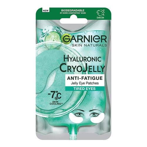 Maska za področje okoli oči Garnier Skin Naturals Hyaluronic Cryo Jelly Eye Patches 1 kos