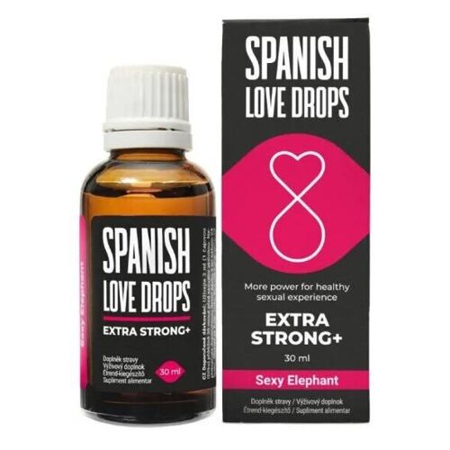 Afrodiziak Sexy Elephant Spanish Love Drops Extra Strong+ 30 ml