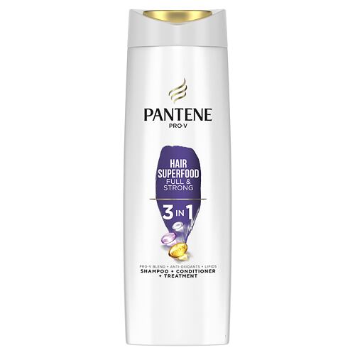 Šampon Pantene Superfood Full & Strong 3 in 1 360 ml