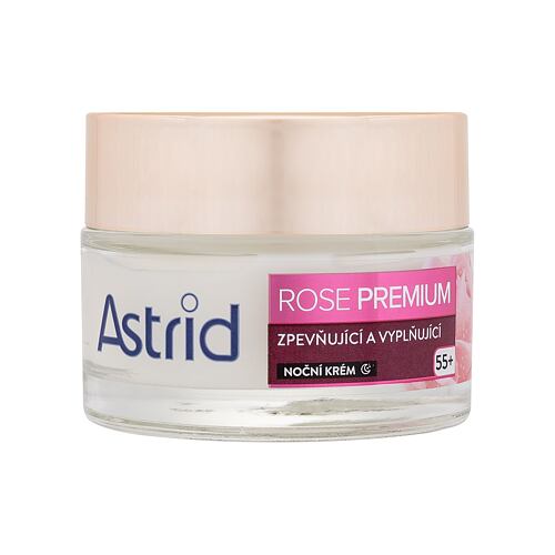 Nočna krema za obraz Astrid Rose Premium Firming & Replumping Night Cream 50 ml