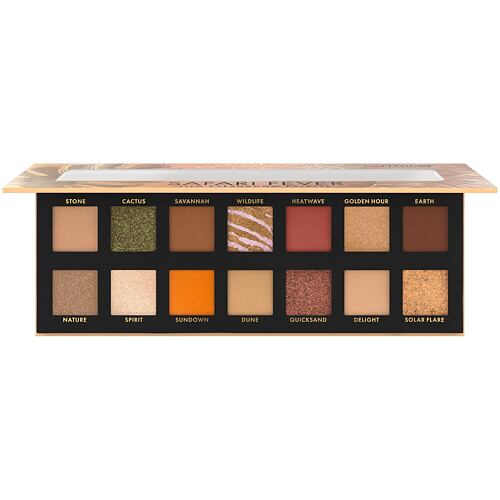 Senčilo za oči Catrice Safari Fever Slim Eyeshadow Palette 10,6 g 010 Wild Life