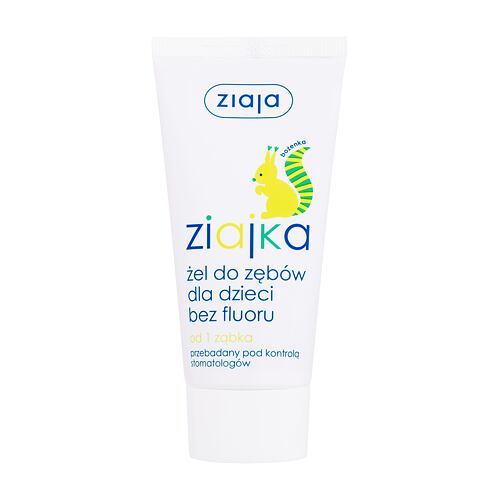 Zobna pasta Ziaja Ziajka Tooth Gel Fluoride Free 50 ml