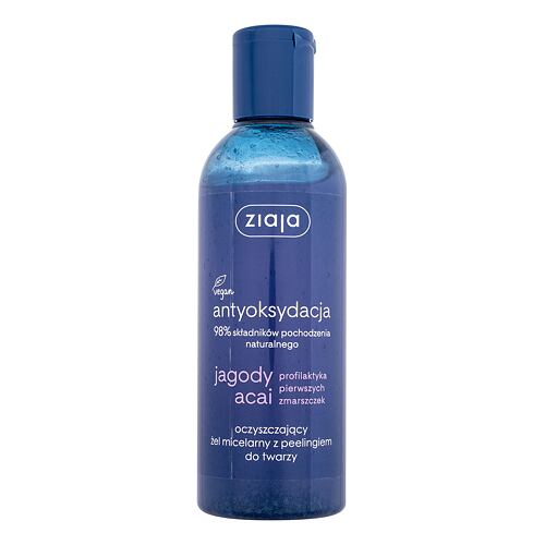 Čistilni gel Ziaja Acai Berry Antioxidation Micellar Cleansing Face Scrub Gel 200 ml