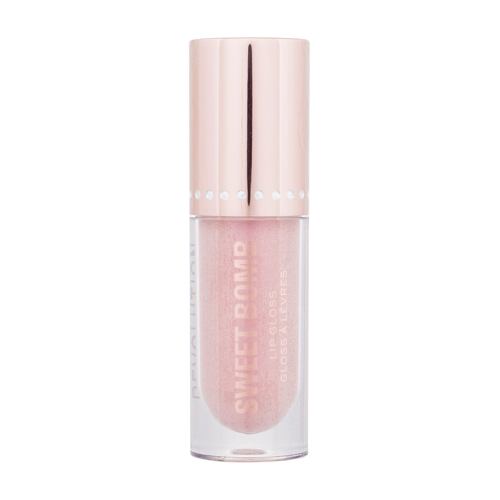 Glos za ustnice Makeup Revolution London Y2K Baby Sweet Bomb Lip Gloss 4,5 ml Vanilla Ice White Holo