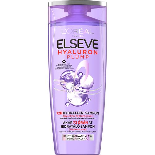 Šampon L'Oréal Paris Elseve Hyaluron Plump Moisture Shampoo 250 ml