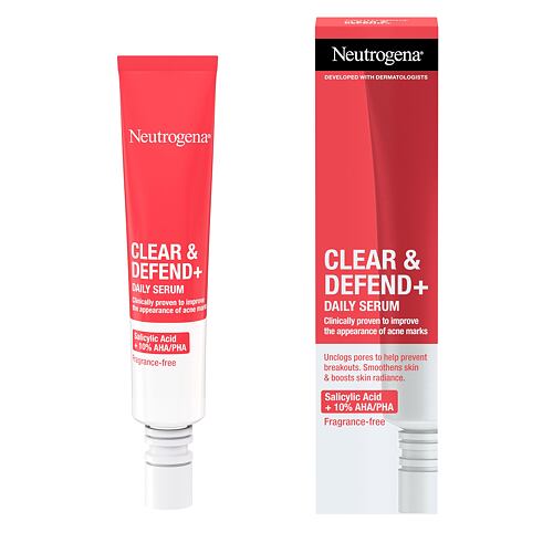 Serum za obraz Neutrogena Clear & Defend+ Daily Serum 30 ml