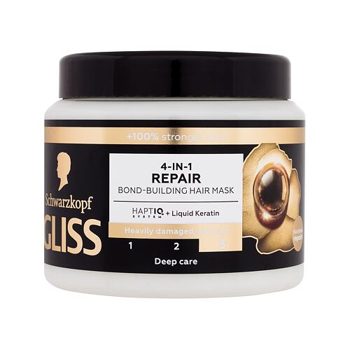 Maska za lase Schwarzkopf Gliss Repair 4-in-1 Hair Mask 400 ml