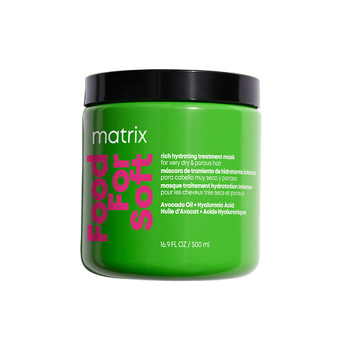 Maska za lase Matrix Food For Soft Rich Hydrating Treatment Mask 500 ml