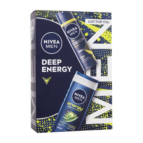 Antiperspirant Nivea Men Deep Energy 150 ml Seti