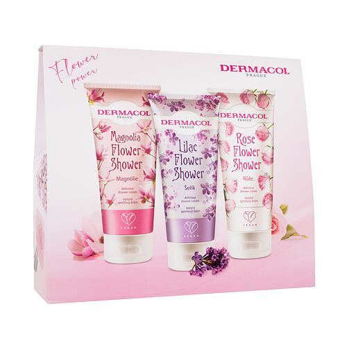 Krema za prhanje Dermacol Flower Power 200 ml Seti