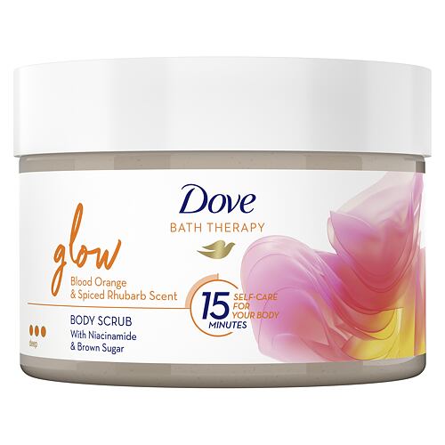 Piling za telo Dove Bath Therapy Glow Body Scrub 295 ml