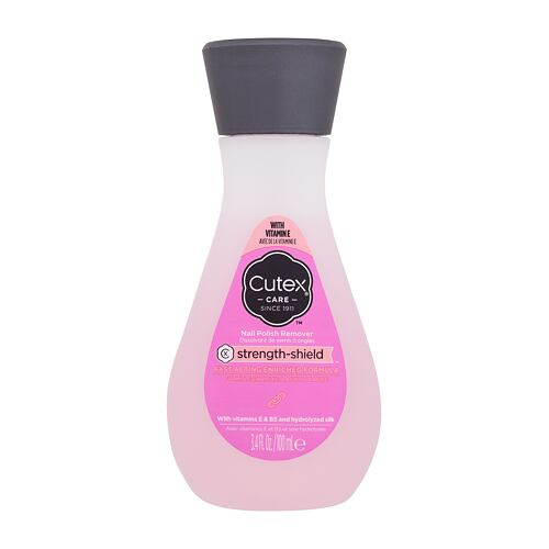 Odstranjevalec laka za nohte Cutex Strength-Shield Nail Polish Remover 100 ml