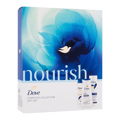 Gel za prhanje Dove Nourish Gift Set 225 ml Seti