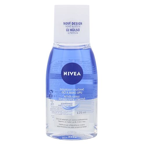 Odstranjevalec ličil za oči Nivea Double Effect Eye Make-up Remover 125 ml