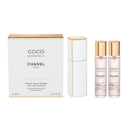 Parfumska voda Chanel Coco Mademoiselle "zasuči in razprši" 3x20 ml