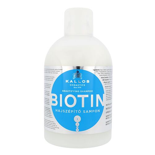 Šampon Kallos Cosmetics Biotin 1000 ml