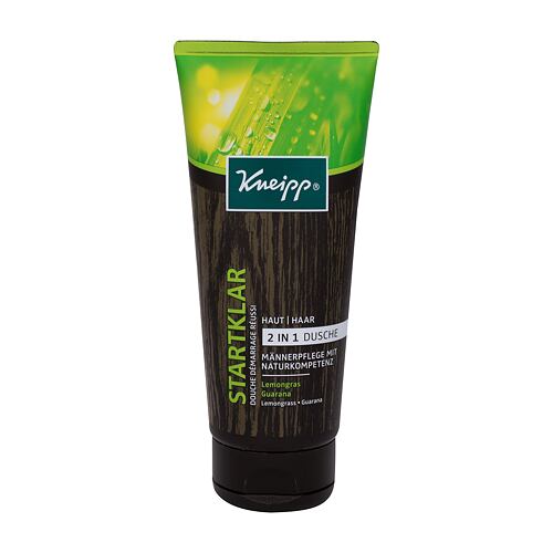 Gel za prhanje Kneipp Men Ready to Go 2 in 1 Body Wash Lemongrass & Guarana 200 ml