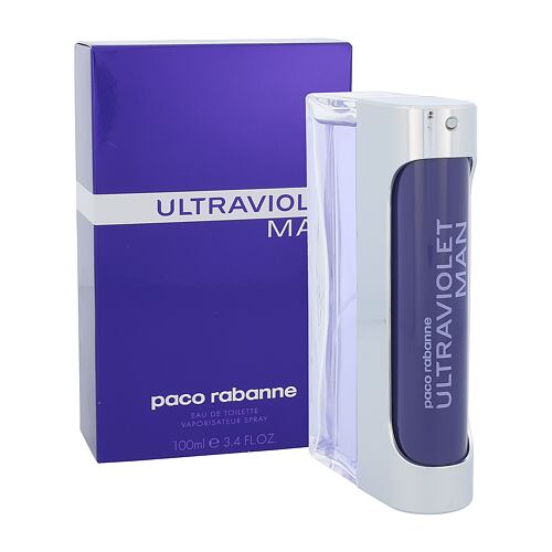 Toaletna voda Paco Rabanne Ultraviolet Man 100 ml poškodovana škatla