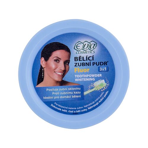 Beljenje zob Eva Cosmetics Whitening Toothpowder Fluor 30 g