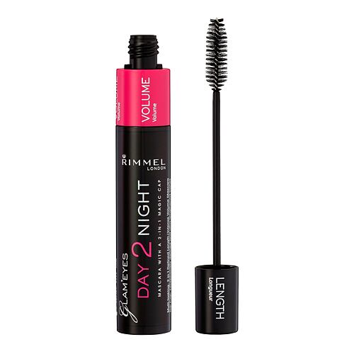 Maskara Rimmel London Day 2 Night 9,5 ml 001 Black