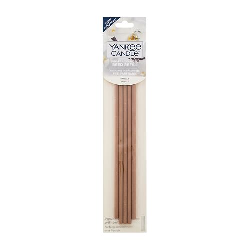 Dišava za dom in difuzor Yankee Candle Vanilla Pre-Fragranced Reed Refill 5 kos