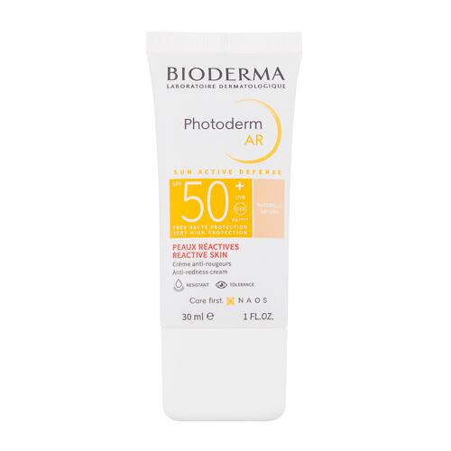 Zaščita pred soncem za obraz BIODERMA Photoderm AR Anti-Redness Cream SPF50+ 30 ml