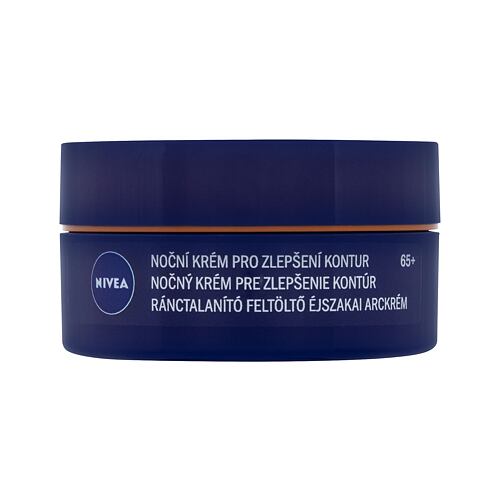 Nočna krema za obraz Nivea Anti-Wrinkle + Contouring 65+ 50 ml