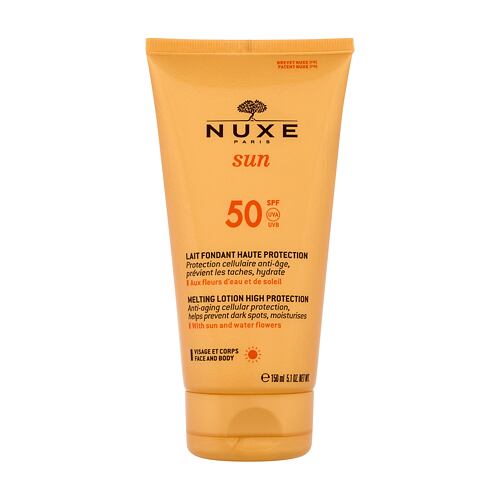 Zaščita pred soncem za telo NUXE Sun High Protection Melting Lotion SPF50 150 ml