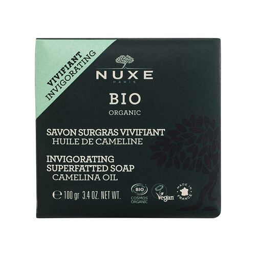 Trdo milo NUXE Bio Organic Invigorating Superfatted Soap Camelina Oil 100 g