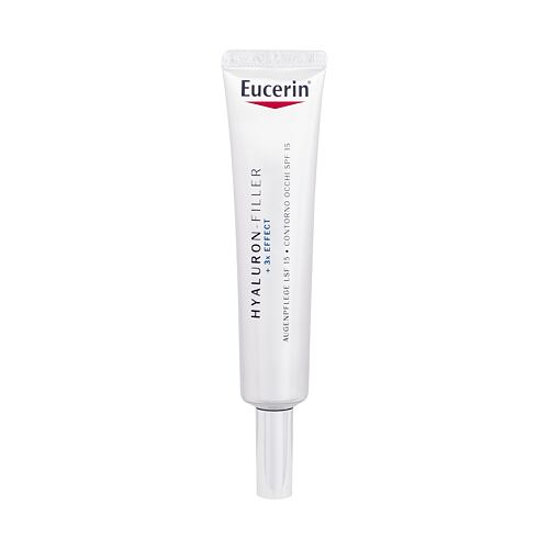 Krema za okoli oči Eucerin Hyaluron-Filler + 3x Effect Eye Care SPF15 15 ml