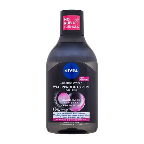 Micelarna vodica Nivea MicellAIR® Expert Waterproof 400 ml