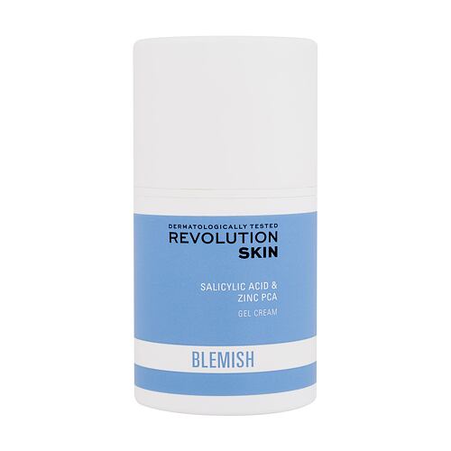 Dnevna krema za obraz Revolution Skincare Blemish Salicylic Acid & Zinc PCA Gel Cream 50 ml