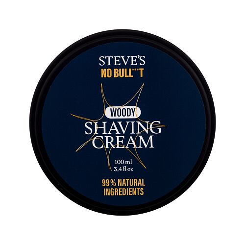 Krema za britje Steve´s No Bull***t Woody Shaving Cream 100 ml