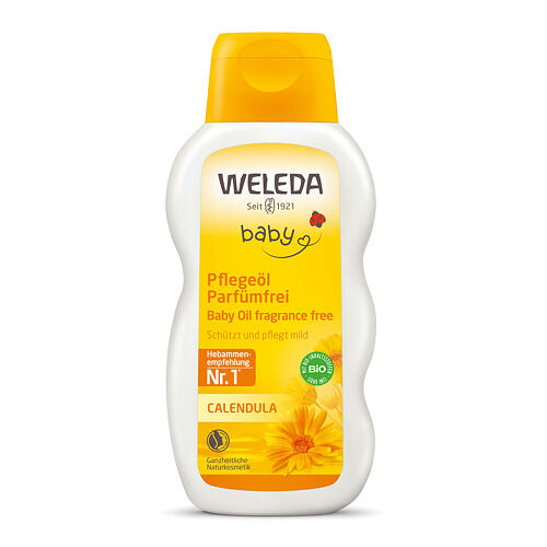 Olje za telo Weleda Baby Calendula Oil Fragrance Free 200 ml