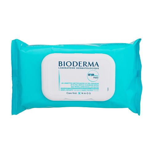 Čistilni robčki BIODERMA ABCDerm H2O Micellar Wipes 60 kos