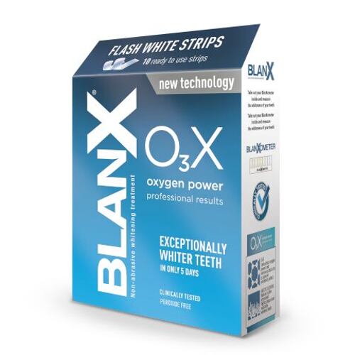 Beljenje zob BlanX O3X Oxygen Power Flash White Strips 10 kos