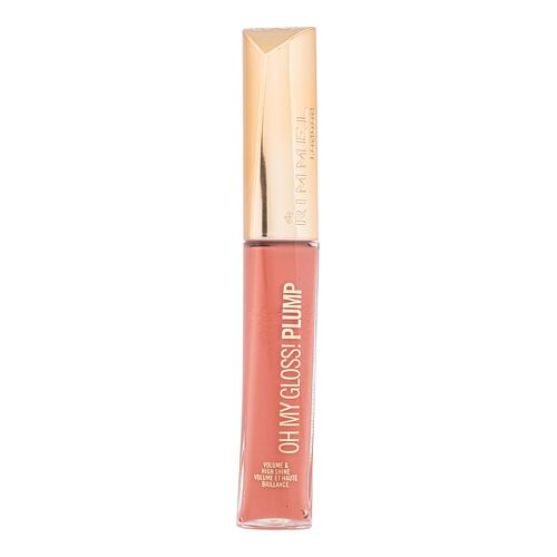 Glos za ustnice Rimmel London Oh My Gloss! Plump 6,5 ml 531 Peach Pie