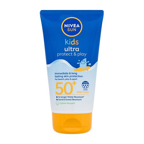 Zaščita pred soncem za telo Nivea Sun Kids Ultra Protect & Play SPF50+ 150 ml