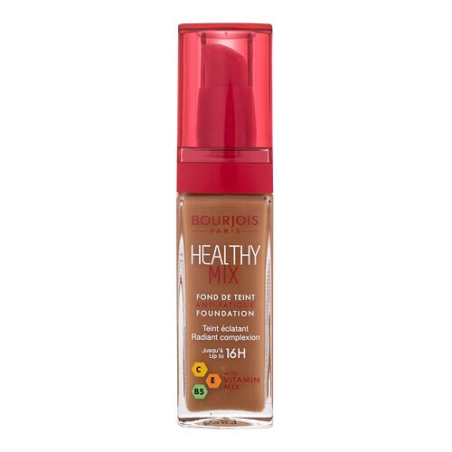 Puder BOURJOIS Paris Healthy Mix Anti-Fatigue Foundation 30 ml 61 Golden Capuccino