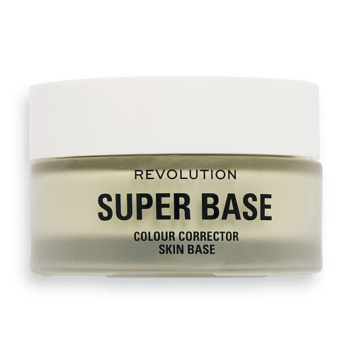 Podlaga za ličila Makeup Revolution London Superbase Green Colour Corrector Skin Base 25 ml