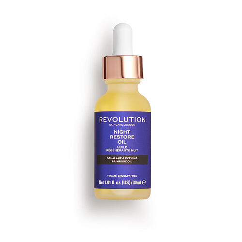 Serum za obraz Revolution Skincare Night Restore Oil 30 ml