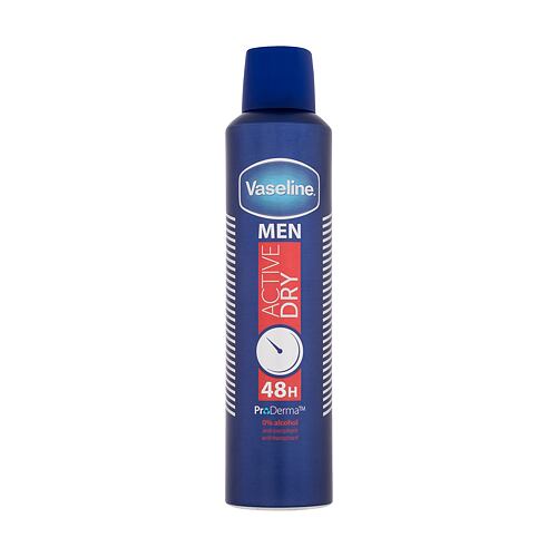 Antiperspirant Vaseline Men Active Dry 48h 250 ml