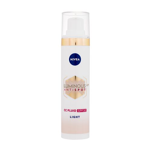 CC krema Nivea Luminous 630 Antispot CC Fluid SPF30 40 ml 01 Light