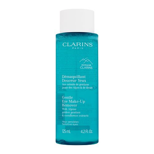 Odstranjevalec ličil za oči Clarins Gentle Eye Make-Up Remover For Sensitive Eyes 125 ml