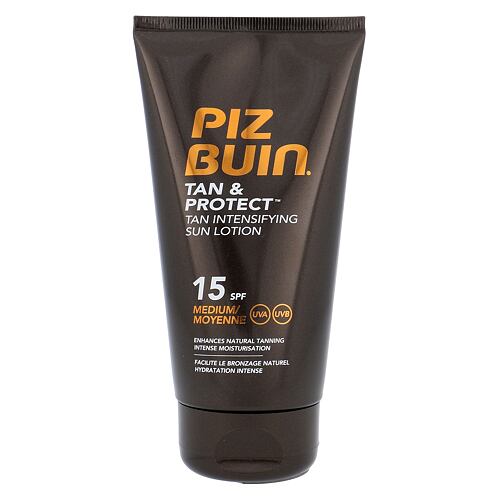 Zaščita pred soncem za telo PIZ BUIN Tan & Protect Tan Intensifying Sun Lotion SPF15 150 ml