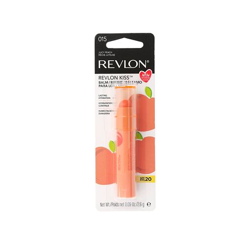 Balzam za ustnice Revlon Revlon Kiss SPF20 2,6 g 015 Juicy Peach