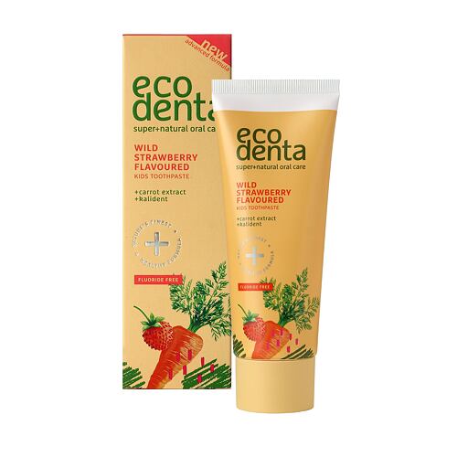 Zobna pasta Ecodenta Toothpaste Wild Strawberry Flavoured 75 ml